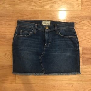 Current Elliot denim mini skirt size 26